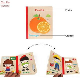 Sách gỗ ghép hình