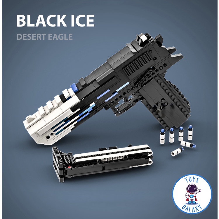Đồ Chơi Lắp Ráp PUBG Mô Hình Lục Desert Eagle Black Ice / Blaze MOC Kevin183 / CSGO