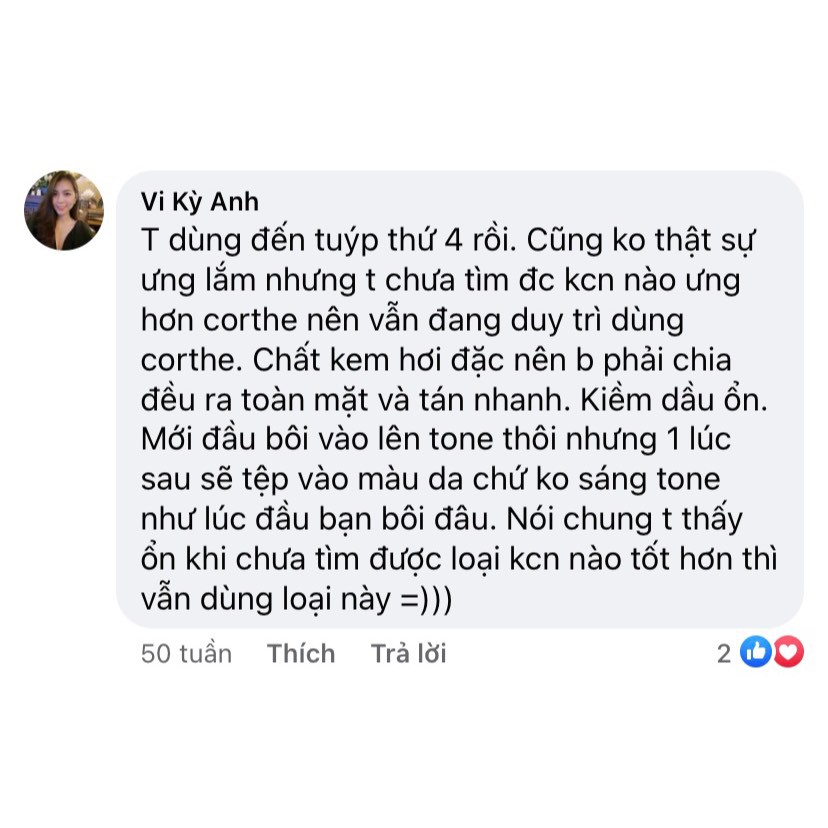 Kem Chống Nắng Corthe Ultra Sun Block SPF50+ PA+++