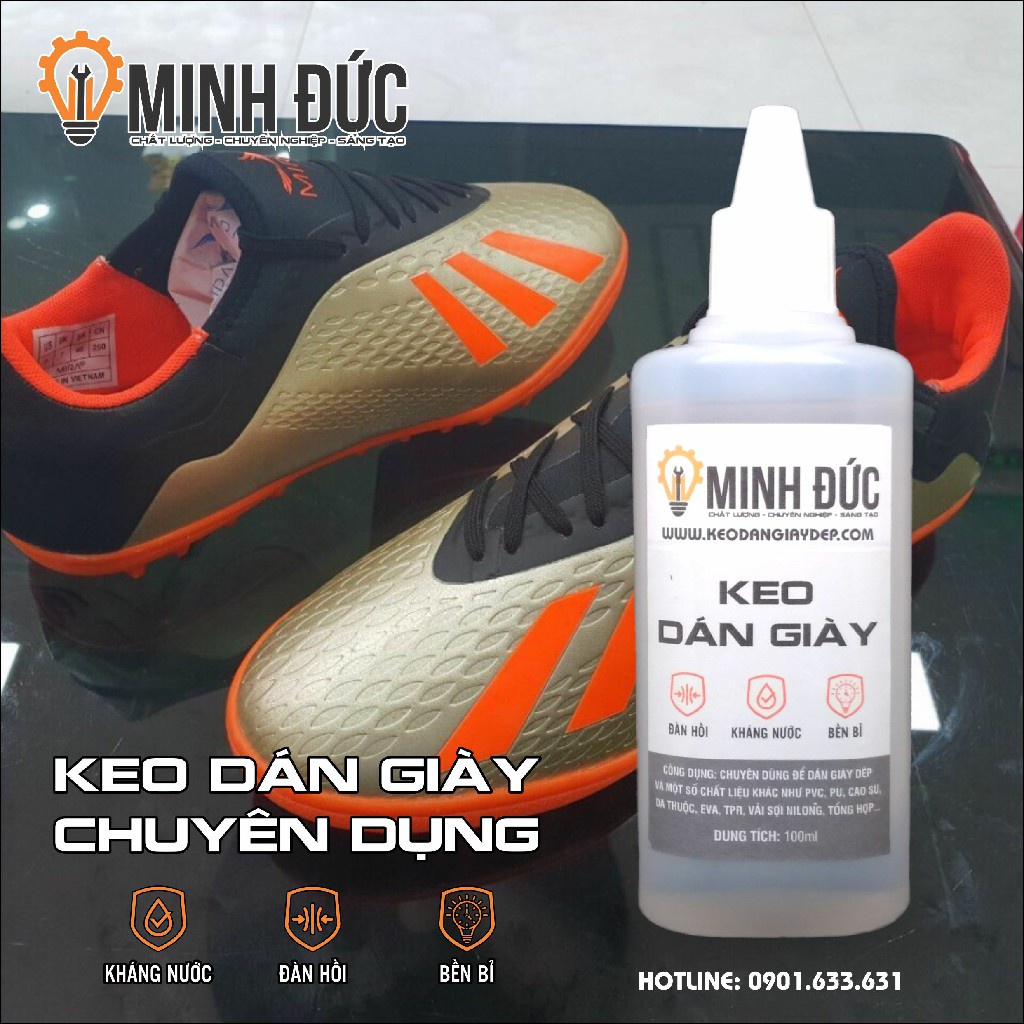 [Hàng chính hãng] Keo dán giày đá bóng Minh Đức 100ml -  QUÀ TẶNG - Shop Minh Đức