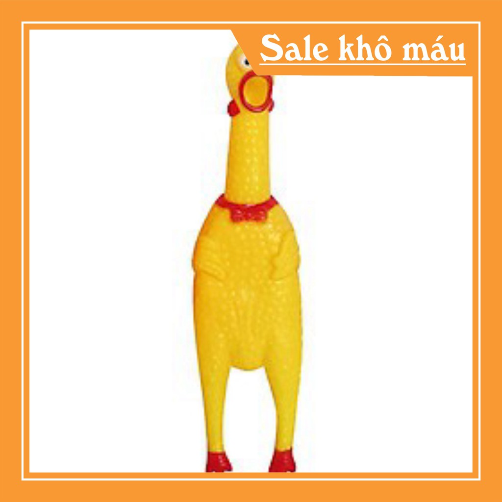 [FLASH SALE] ĐỒ CHƠI CHO CHÓ MÈO HÌNH CON GÀ