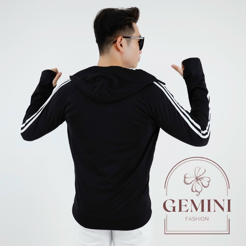 Áo khoác nam nữ chống tia UV Chất Thun Thông Hơi, Siêu Mát