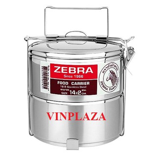 Camen 2 Ngăn Zebra Inox 150142 (14cm)