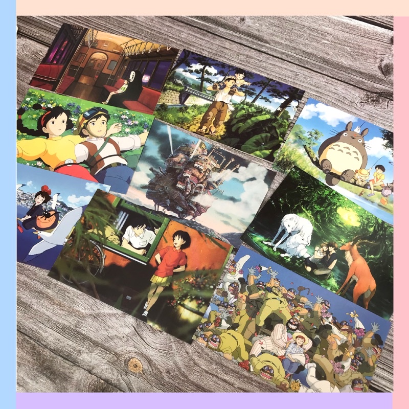 30 tấm Postcard hoạt hình anime pc00111
