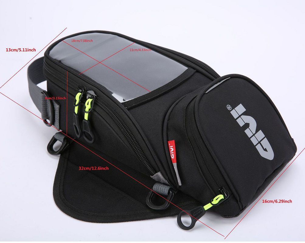 Túi hít bình xăng GIVI chống nước tiện lợi khi lái mô tô