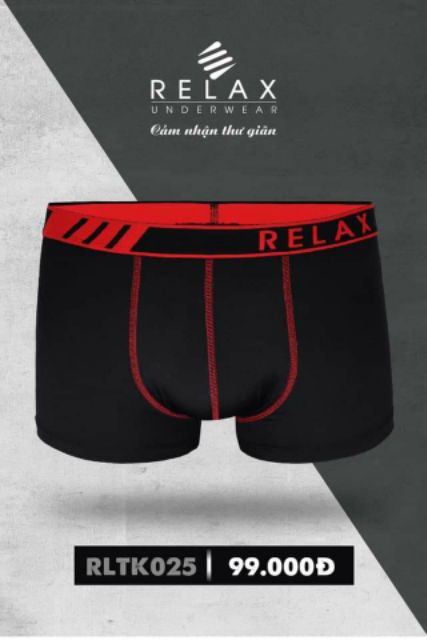 Quần Sịp Đùi Nam Cao Cấp  Relax Rltk25( Chất vải Thun Lạnh, co dãn 4 chiều)