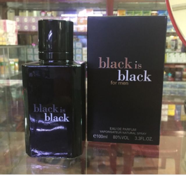 Nước hoa hoa Black is Black (for men)100ml