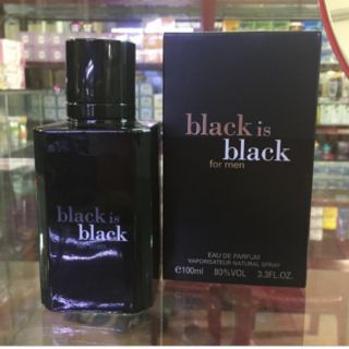 Nước hoa hoa Black is Black (for men)100ml