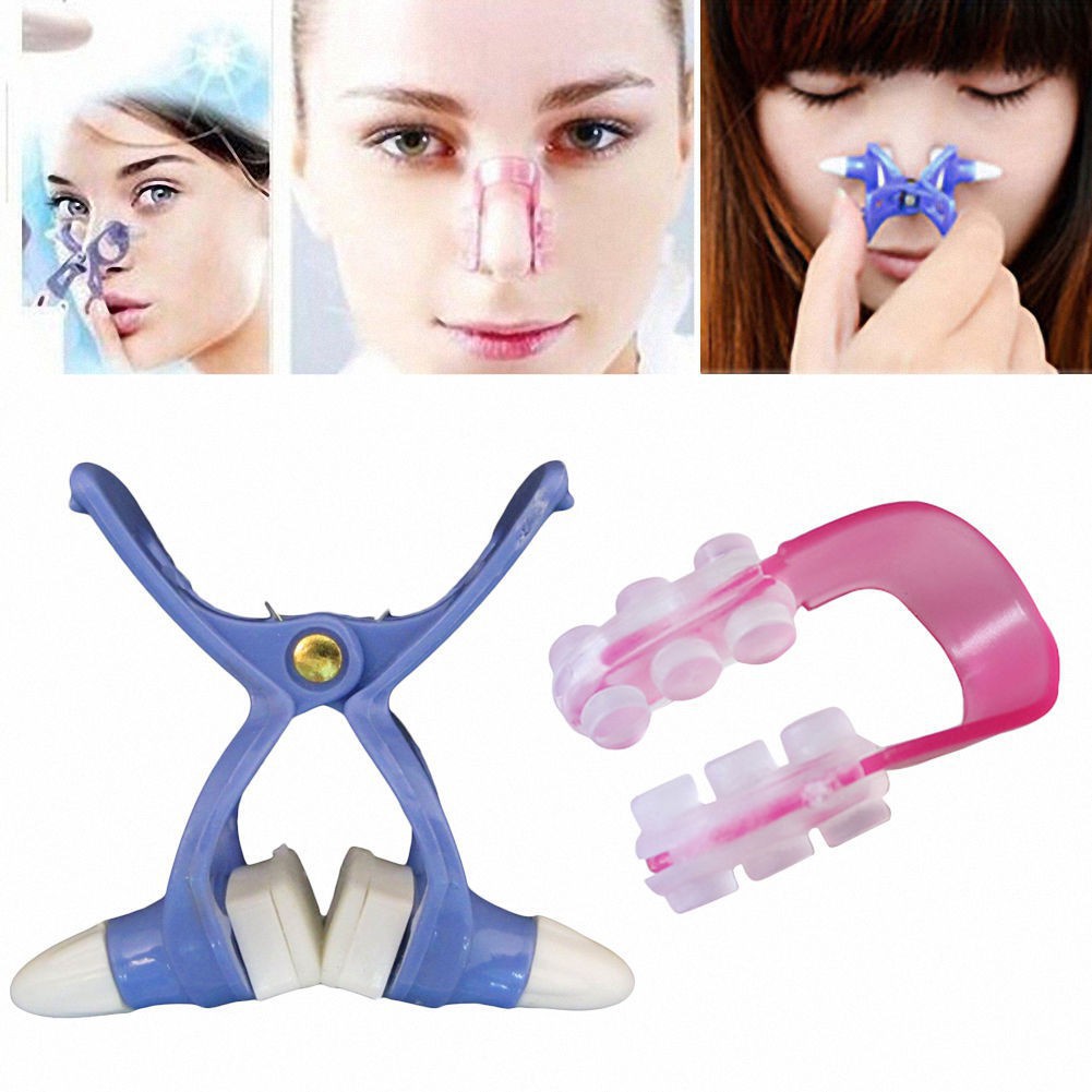 Bộ 2 dụng cụ kẹp nâng mũi và làm thẳng sống mũi sử dụng tại nhà tiện lợi