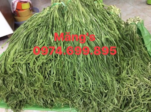 Rau tiến vua khô loại 1 ( xanh, non, giòn) có hút chân không