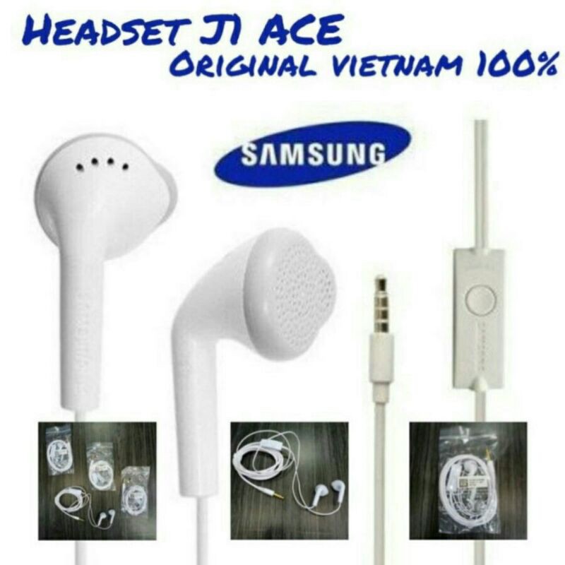 Tai Nghe Samsung J1 Ace J2 J3 J5 Made In Vietnam 3.5m - Bc