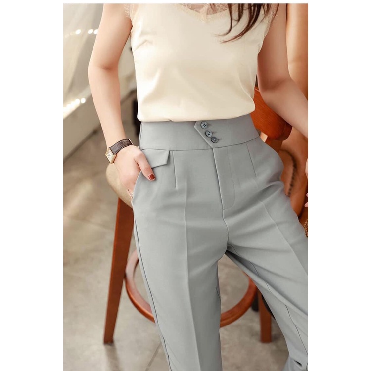 Quần beggy vải tuyết mưa siêu đẹp công sở cao cấp bền đẹp Form suông thoải mái | BigBuy360 - bigbuy360.vn