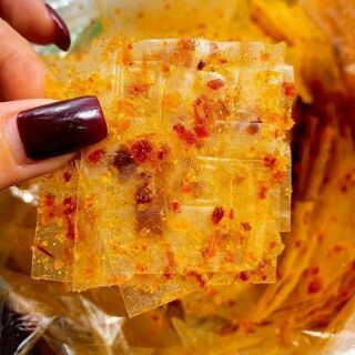 Bánh tráng sate bò long an