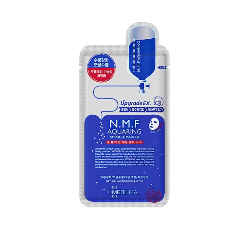 Mặt Nạ Cấp Ẩm Cho Da Mediheal N.M.F Aquaring Ampoule Mask Ex 27ml - N.M.F