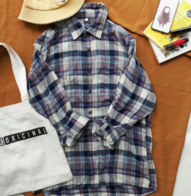 ÁO SƠ MI FLANNEL 2HAND