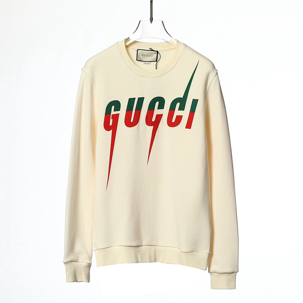 Áo len nam dài tay Gucci GC GG hoạ tiết thương hiệu thời thượng