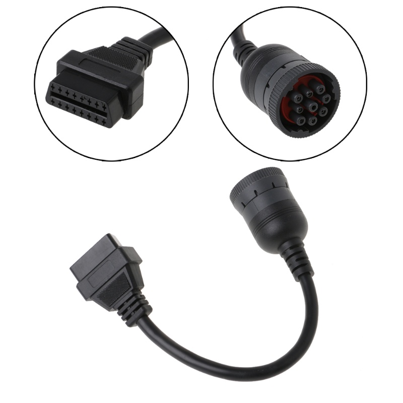 Cáp Mở Rộng LIDU1 OBD II OBD2 9 Pin Sang 16 Pin Cho Xe Ô Tô