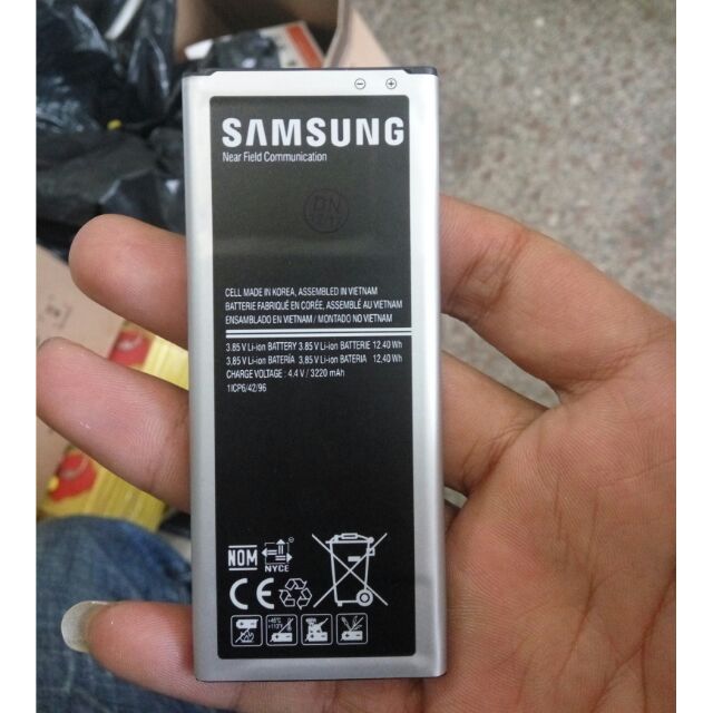 Pin samsung note 4 ( 1 sim ) chính hãng bảo hành 3 tháng đổi mới