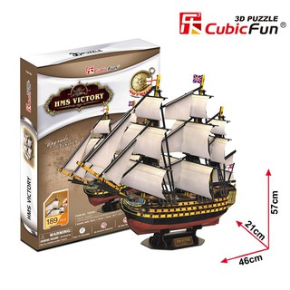 Mô hình giấy 3D CubicFun - HMS Victory - T4019h