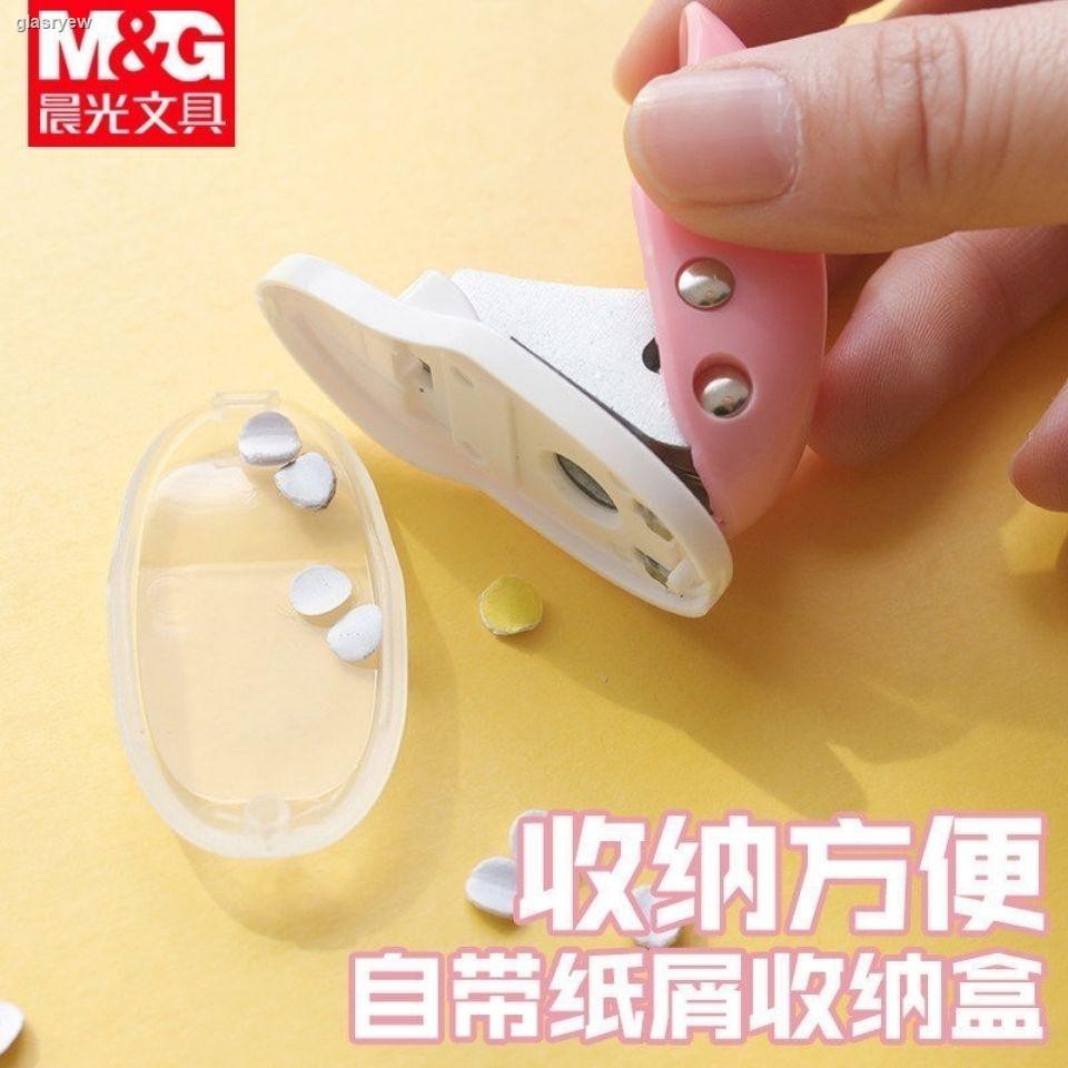 Máy Bấm Lỗ Giấy Mini Hình Tròn Dễ Thương