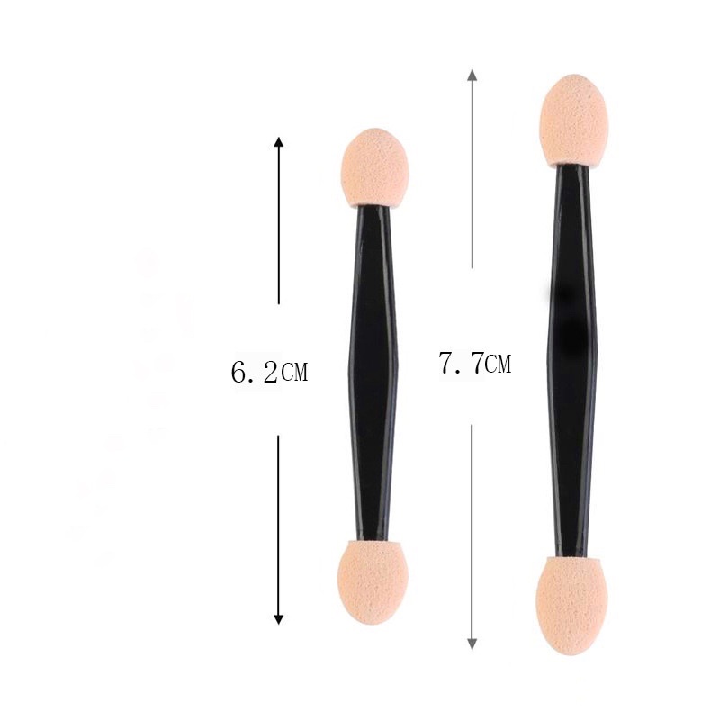 Cọ bông mút 2 đầu tiện dụng make up phấn mắt , cọ bột nail trang điểm