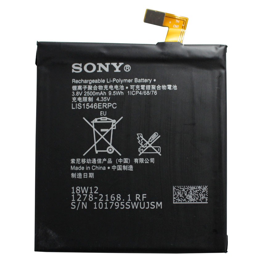 Pin Sony Xperia C3 Dual D2502, D2533, S55 dung lượng 2500mAh (Đen)