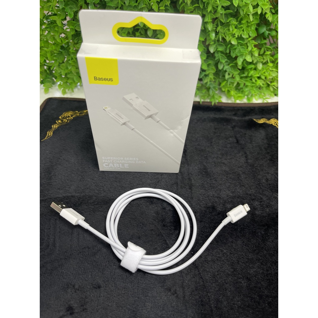 Cáp Sạc IP Baseus Cafule Series Metal Data Cable USB to IP 2.4A- Thiết Kế Nhỏ Gọn, Tiện Lợi Cho Người Sử Dụng.