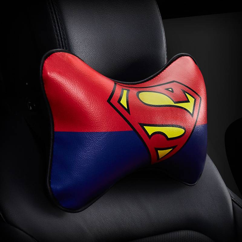Gối tựa đầu ô tô thời trang hoạ tiết Supreme Monster Batman Superman