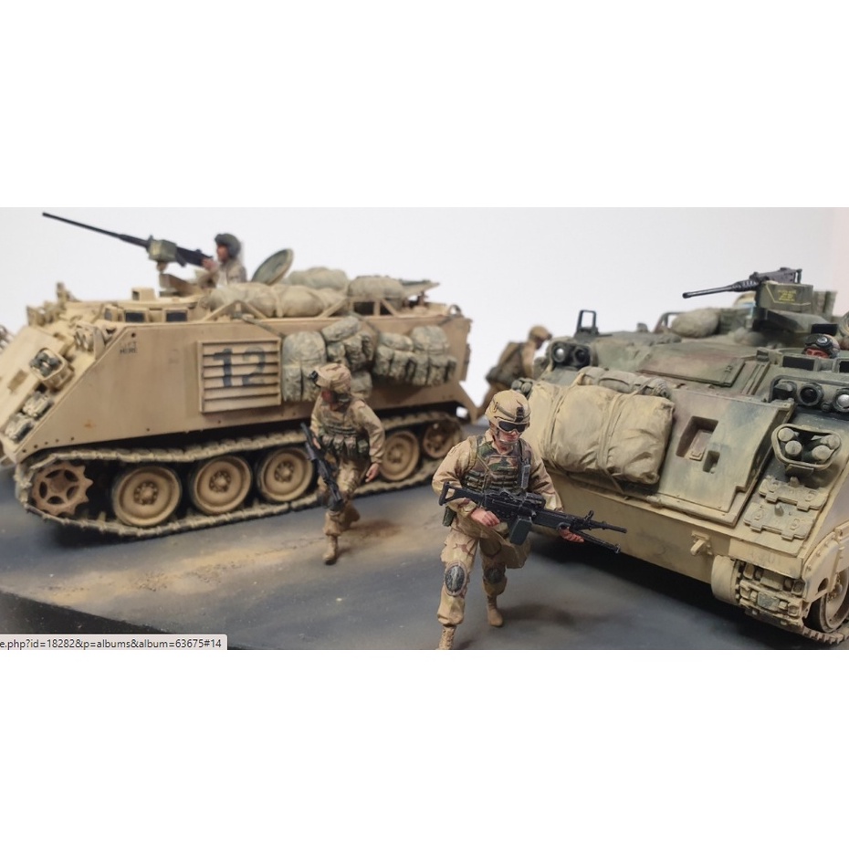 Mô hình lắp ráp xe tăng quân sự Hoa Kỳ 1/35 SCALE U.S. M113A2 ARMORED PERSONNEL CARRIER DESERT VERSION TAMIYA 35265
