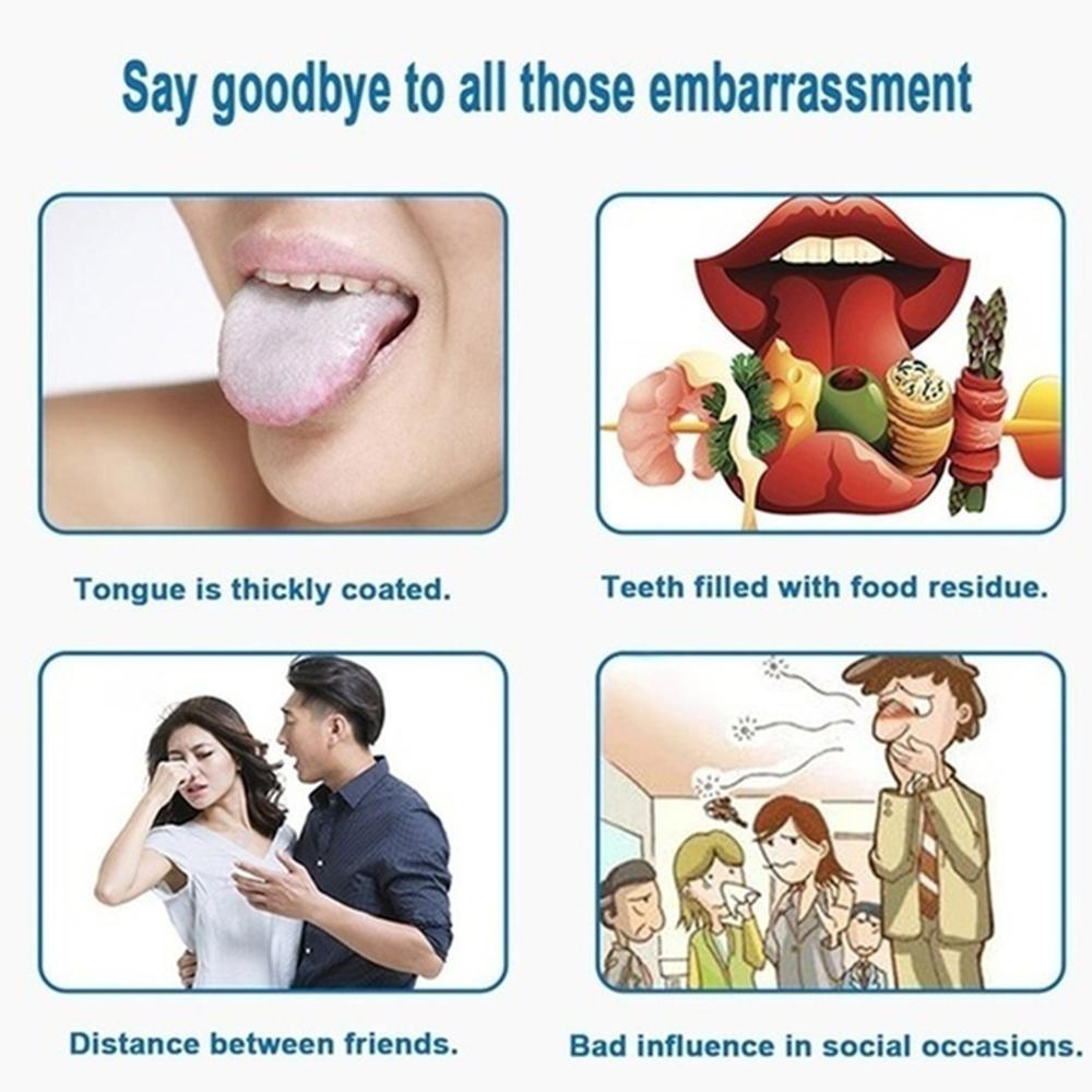 Dụng Cụ Cạo Lưỡi Bằng Thép Không Gỉ Không Trượt Chăm Sóc Sức Khỏe