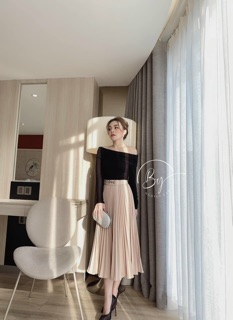 Áo thun trễ vai body