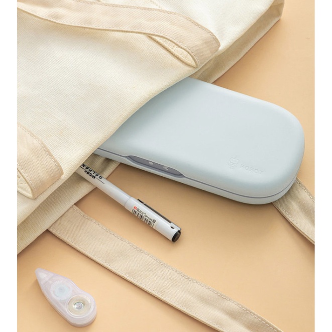 Hộp bút nhựa học sinh 2 tầng tông màu pastel xinh xắn BAG U HBN2