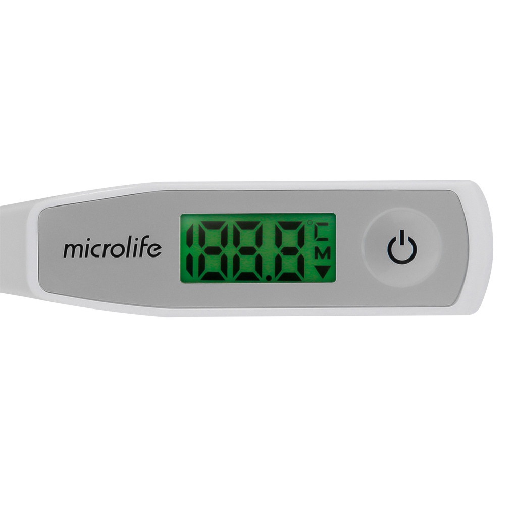 Nhiệt kế điện tử hồng ngoại Microlife MT550 nhỏ gọn, dễ sử dụng, phù hợp cho việc đo thân nhiệt người lớn và trẻ em
