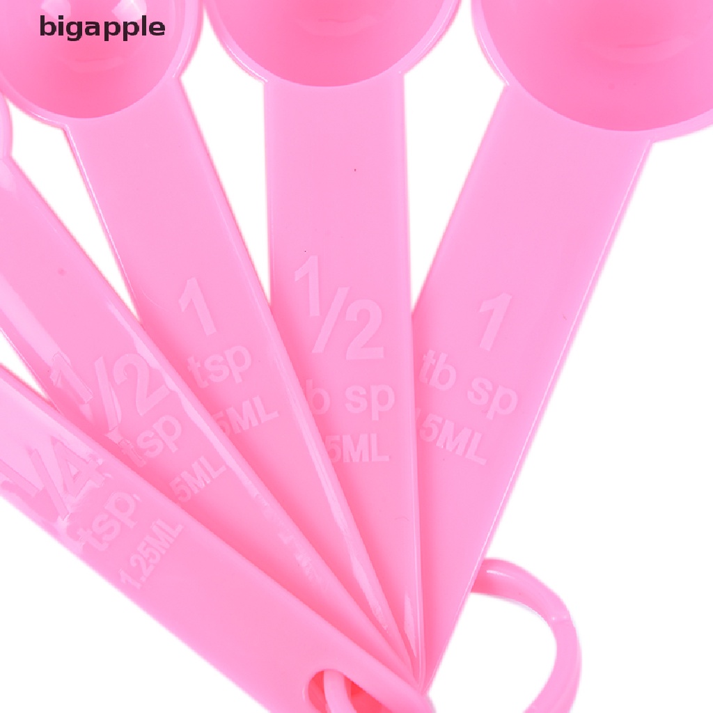 Set 5 Muỗng Đo Lường Bằng Nhựa Dùng Để Nấu Ăn / Pha Chế Cà Phê Tiện Dụng