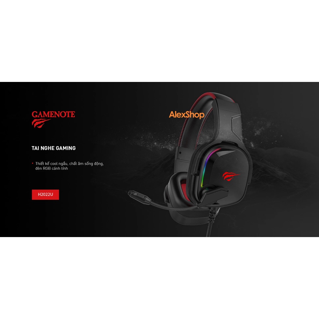 Tai Nghe Gaming 7.1 Havit H2022U Màn Loa Cực Lớn 50mm - Chính Hãng Bảo Hành 1 Đổi 1 12 Tháng