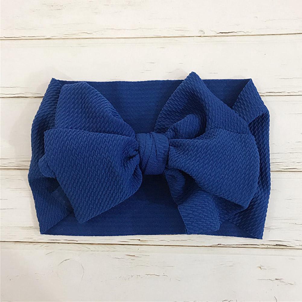 Khăn turban thắt nơ co dãn cho bé gái