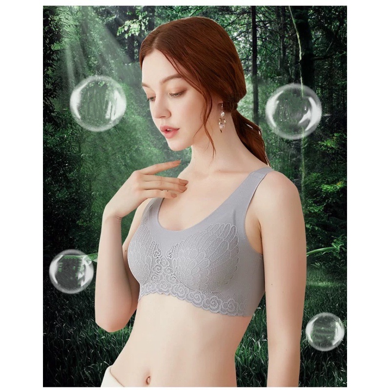 Áo Ngực Áo Lót Lụa Thái Lan 4.0 Không Gọng Hàng Mới Thiết Kế Thoải Mái Cho Nữ