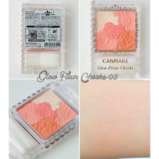 Phấn má hồng Canmake Glow Fluer Cheeks Nhật Bản