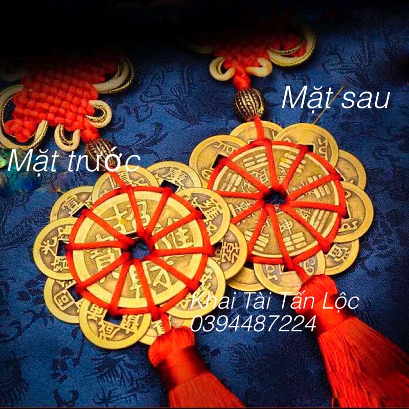 Xu hoa mai thập toàn bằng đồng chuẩn phong thuỷ