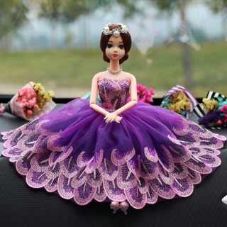 Búp bê công chúa váy khổng tước 
