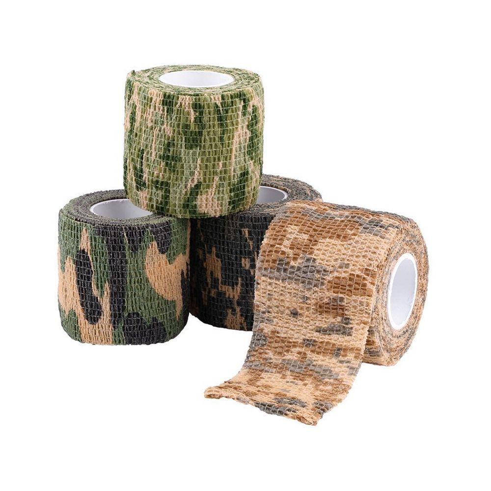 IVORY Băng Quấn Bảo Vệ Đầu Gối Co Giãn Tự Dính Họa Tiết Rằn Ri Tiện Dụng Khi Chơi Thể Thao