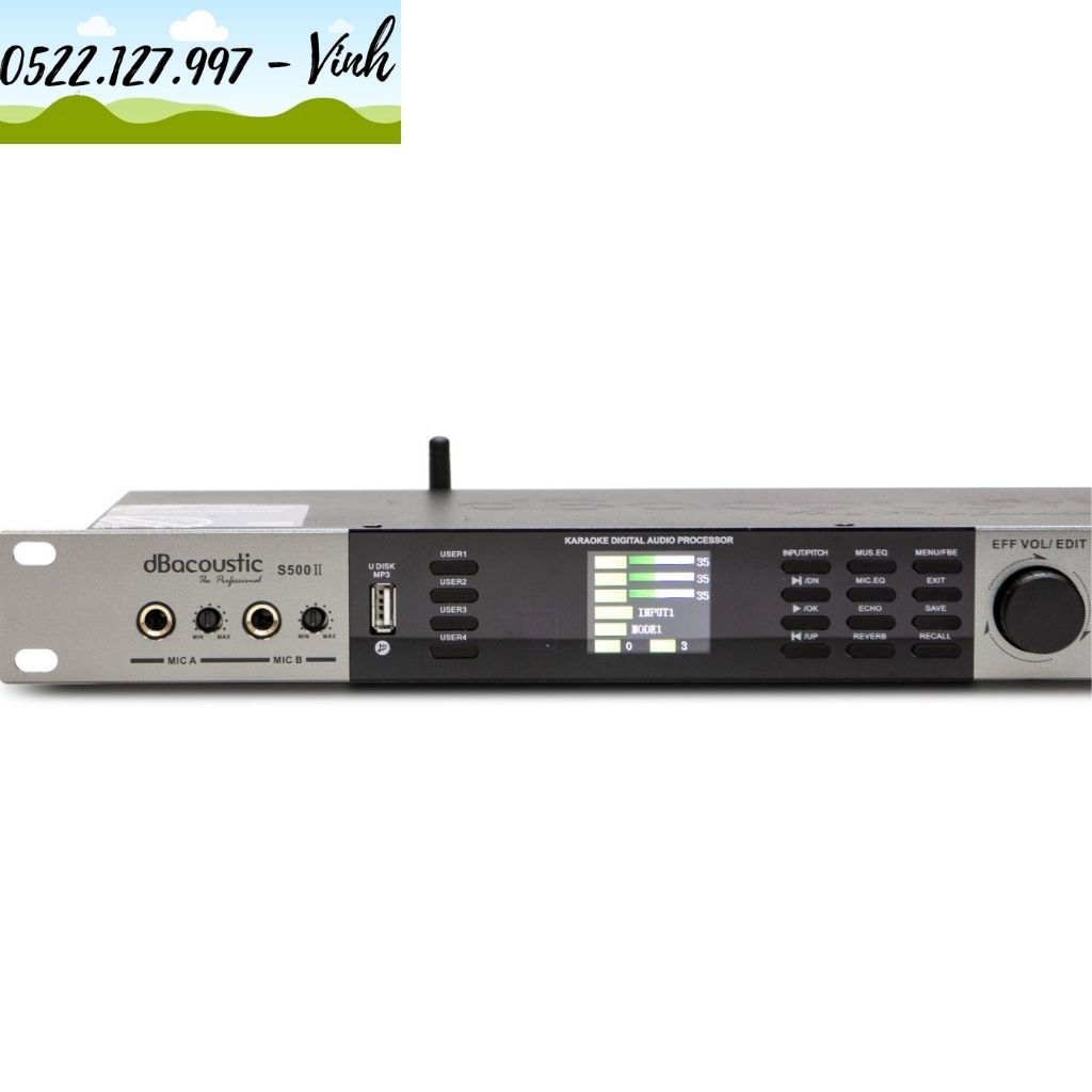Vang số DB Acoustics S500II Pro - Hàng Chính Hãng - Gia Khang Shop