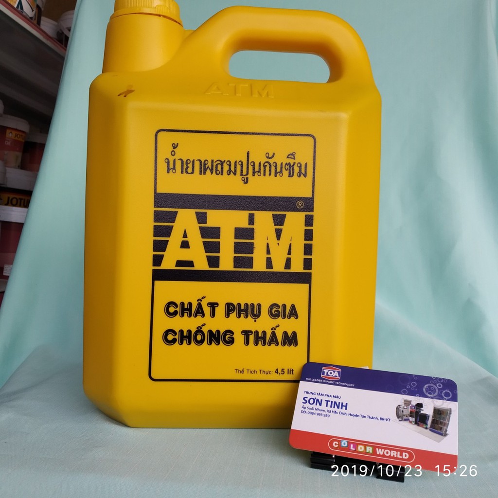 Phụ gia Chống Thấm ATM 4.5L