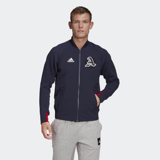 Shopdtl2730- áo khoác nỉ nam adidas vrct full navy gk4874