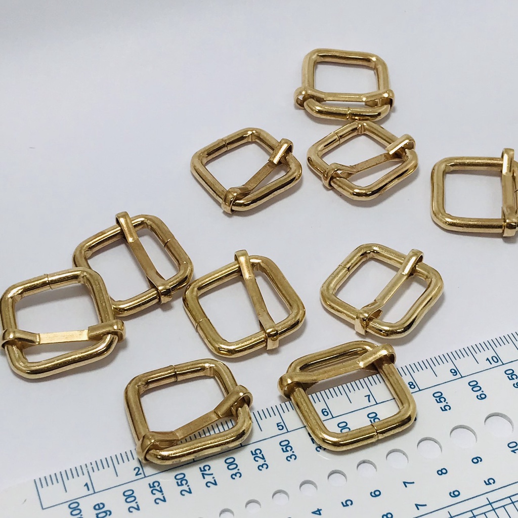 Khoen tăng giảm túi xách - phụ kiện làm túi xách kim loại mạ vàng lọt lòng 2cm (1 chiếc) - HANDMADE 88