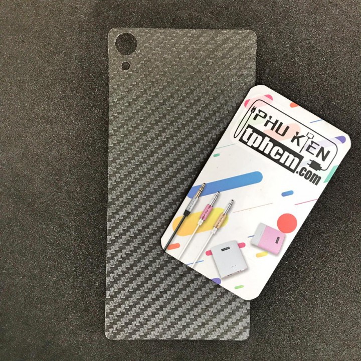 Dán mặt lưng Carbon Sony Z2