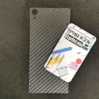 Dán mặt lưng Carbon Sony Z2