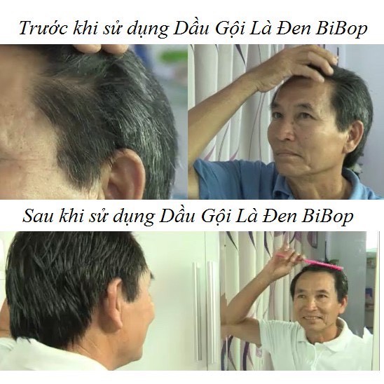 ✅[CHÍNH HÃNG] DẦU GỘI PHỦ BẠC ĐEN (NÂU) TÓC BIBOP NHẬT BẢN - GỘI LÀ ĐEN TÓC ( NÂU TÓC ) | BigBuy360 - bigbuy360.vn