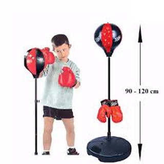 Bộ đồ chơi đấm bốc cho bé Boxing Set (có găng tay, trụ đỡ, giá đỡ)