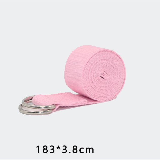 Dây tập Yoga Cotton loại tốt giá rẻ 1m8 x3,8cm (Yoga Strap)